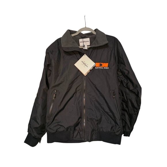 Electrical Works WearGuard / Aramark Dark Blue Coat Jacket Size M/Medium WearGua - Picture 1 of 16